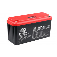 OUTDO CNLFP200-12.8 / Outdo 12.8V 200Ah (10hr) LIFePO4 Tam Bakımsız Energy Storage Lityum Akü Deep Cycle - Dijital Ekranlı